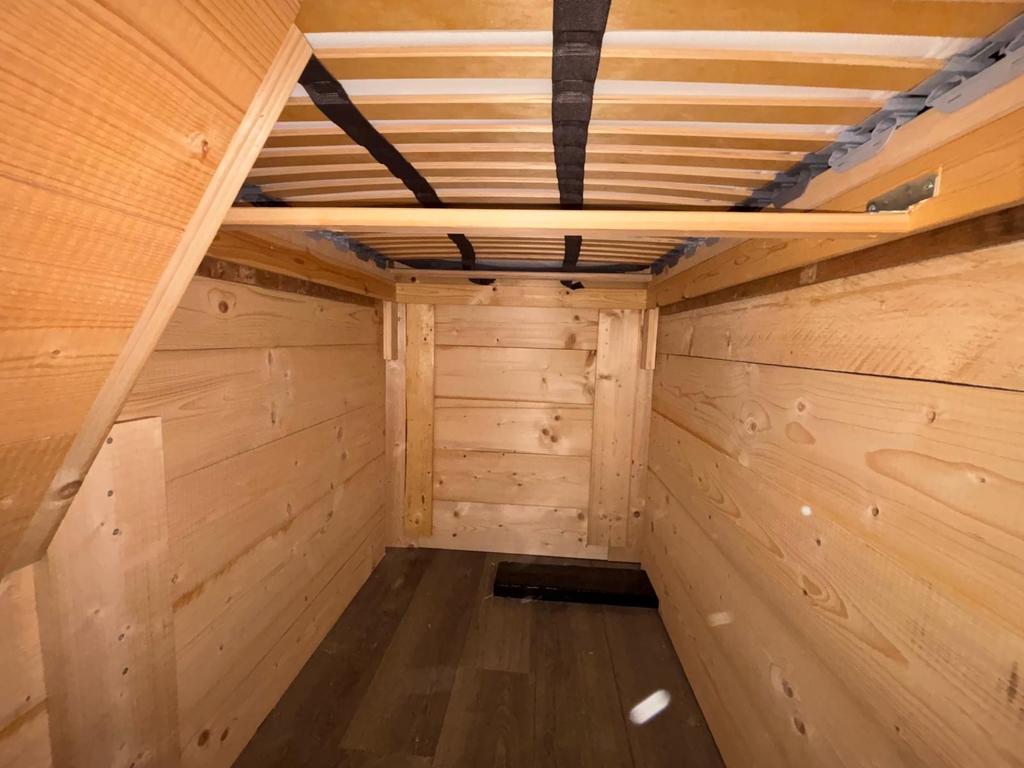 Houten halfhoogslaper 1 persoons, Ophalen, Gebruikt, Halfhoogslaper