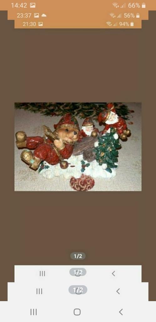 Oud gips kersttafreeltje, Diversen, Kerst, Ophalen of Verzenden