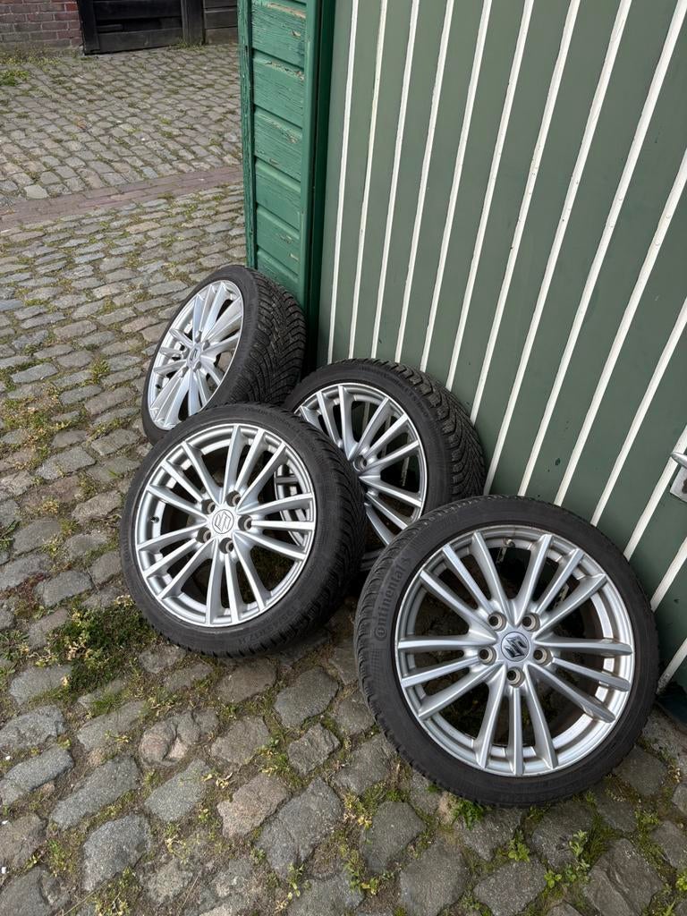 Suzuki swift sport velgen 5x114.3, Auto-onderdelen, Ophalen, Gebruikt, Banden en Velgen, 17 inch