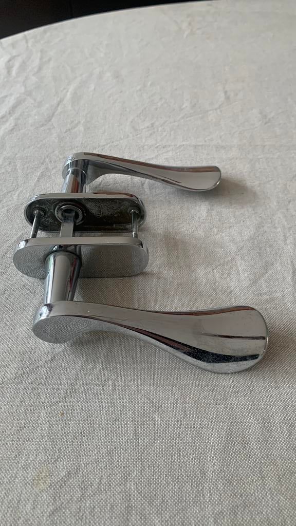 Deur klink binnen, Ophalen of Verzenden, Chroom, Klink of Kruk