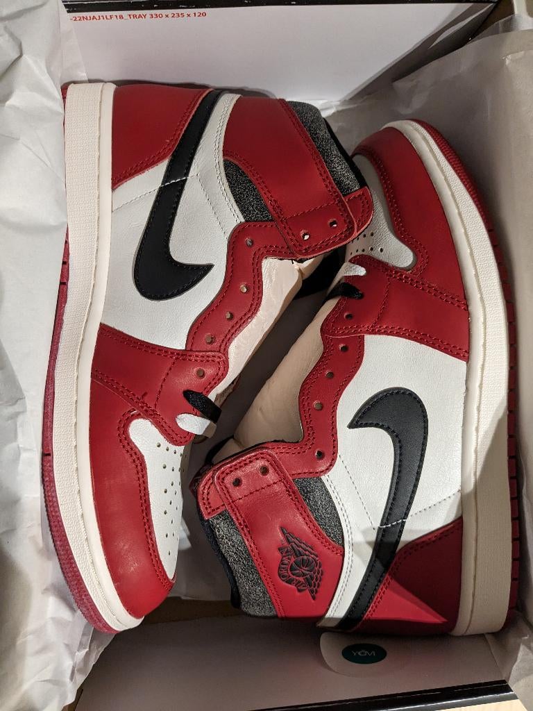 Jordan 1 High Chicago Lost & Found Maat 44, Kleding | Heren, Schoenen, Overige kleuren, Air Jordan, Nieuw, Ophalen of Verzenden