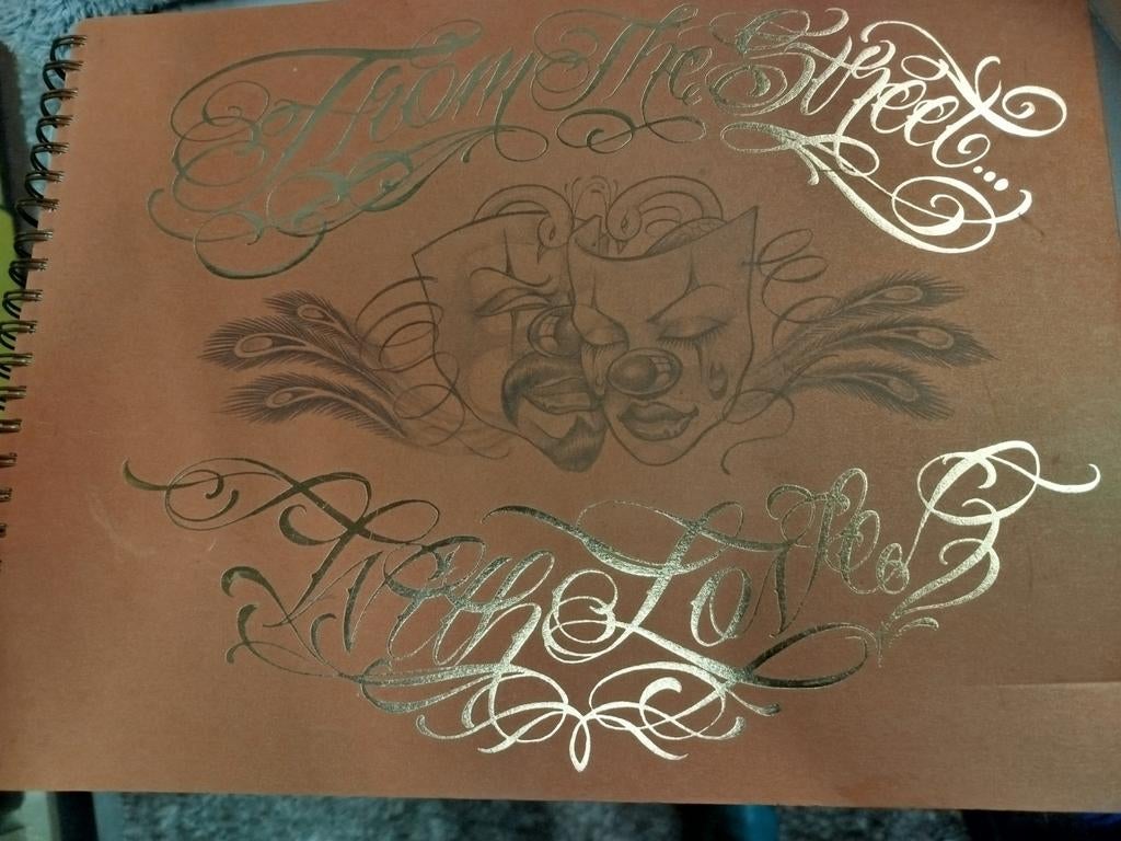 Tattoo art illustratie boek,By Boog, Ophalen, Zo goed als nieuw