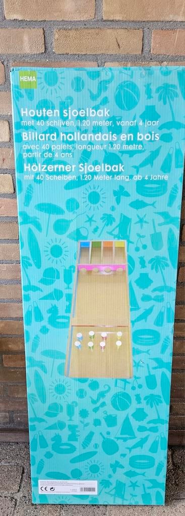 Sjoelbak, Kinderen en Baby's, Speelgoed | Houten speelgoed, Ophalen of Verzenden