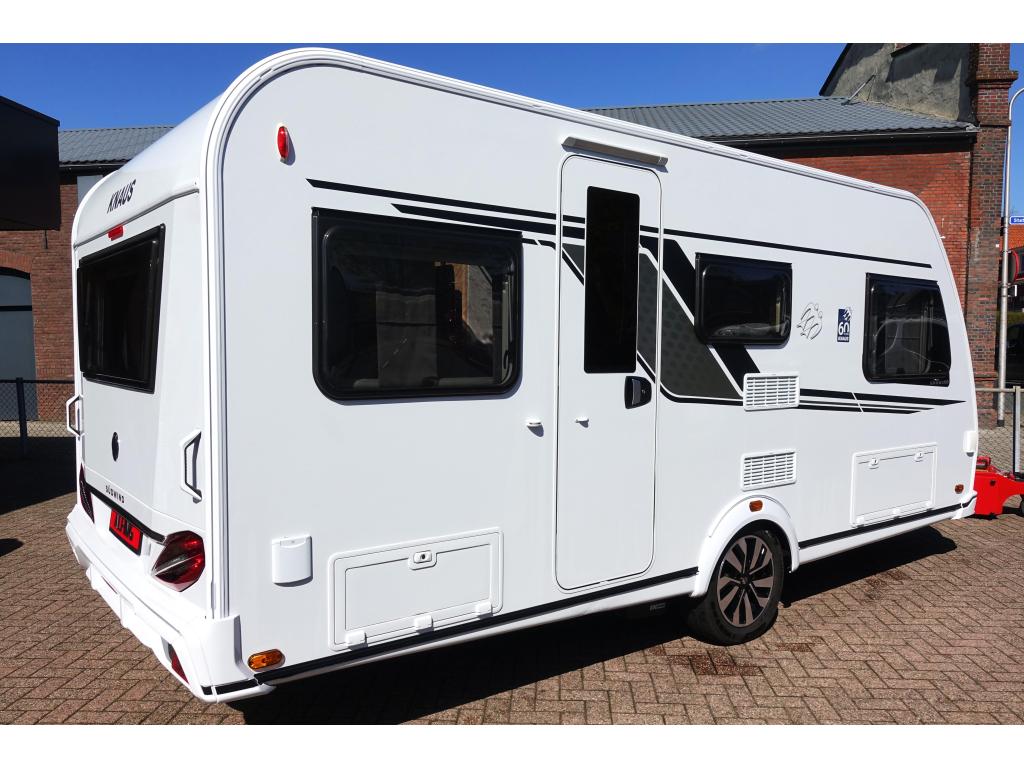 Knaus Sudwind 60 Years 460 EU Mover Voortent Maxxfan 1700KG, Caravans en Kamperen, Bedrijf, Treinzit, Schokbreker, 4 tot 5 meter