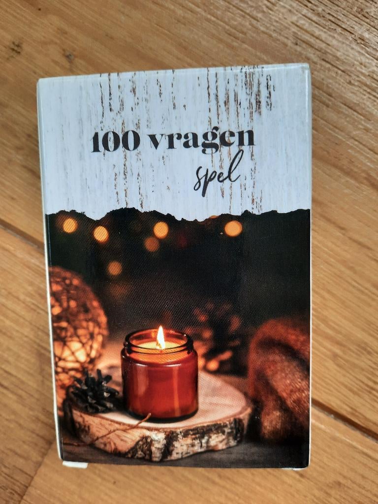 100 vragen spel - Kaartspel, Ophalen of Verzenden, Nieuw