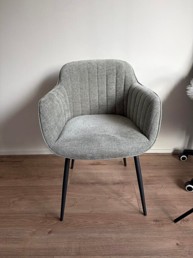 Stoel Como licht groen, Huis en Inrichting, Stoelen, Ophalen, Zo goed als nieuw