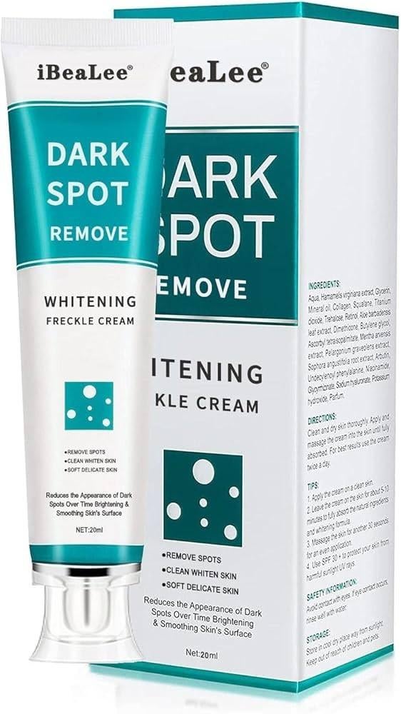 Nieuwe iBeaLee Dark Spot Remover, whitening freckle cream., Ophalen of Verzenden, Nieuw, Gehele gezicht, Verzorging