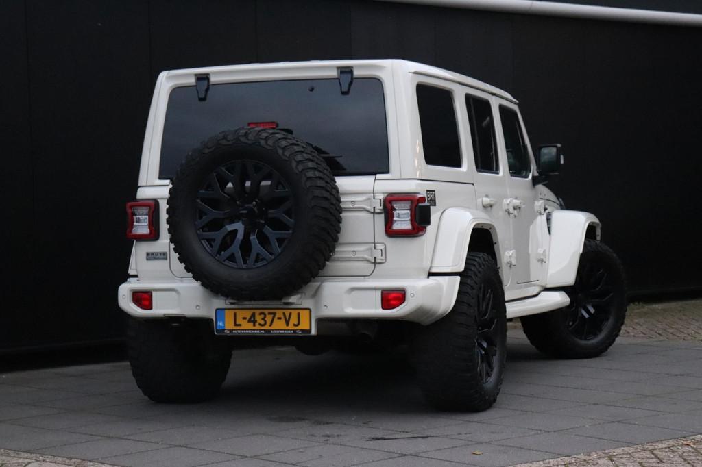 Jeep Wrangler BRUTE 4xe 380 | LEDER | CAMERA | STOEL/STUURVE, Automaat, Euro 6, 4 cilinders, Cabriolet