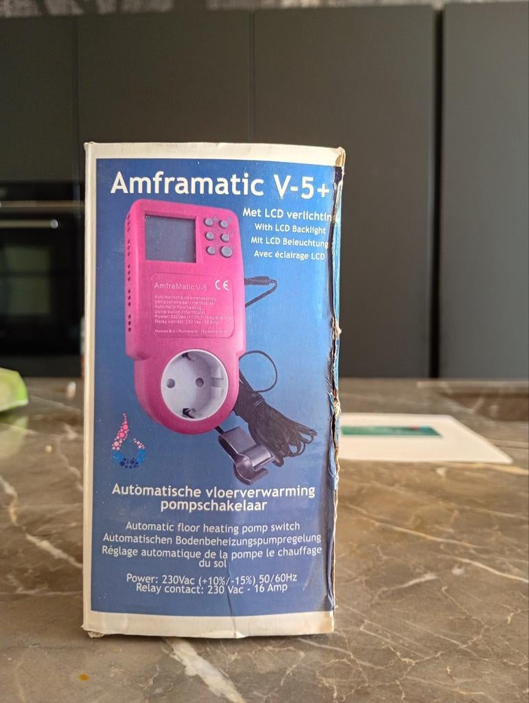 Amframatic V-5+ Vloerverwarming Pompschakelaar, Ophalen of Verzenden