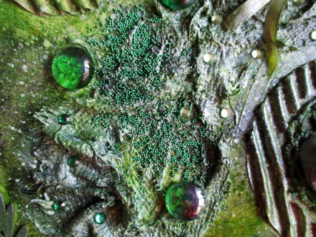 BB.Design - mixed media - art journal boek - groen, Ophalen of Verzenden, Nieuw