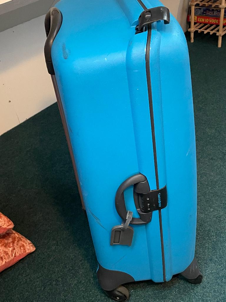 Koffer Samsonite, Gebruikt, Hard kunststof, 70 cm of meer, 55 cm of meer