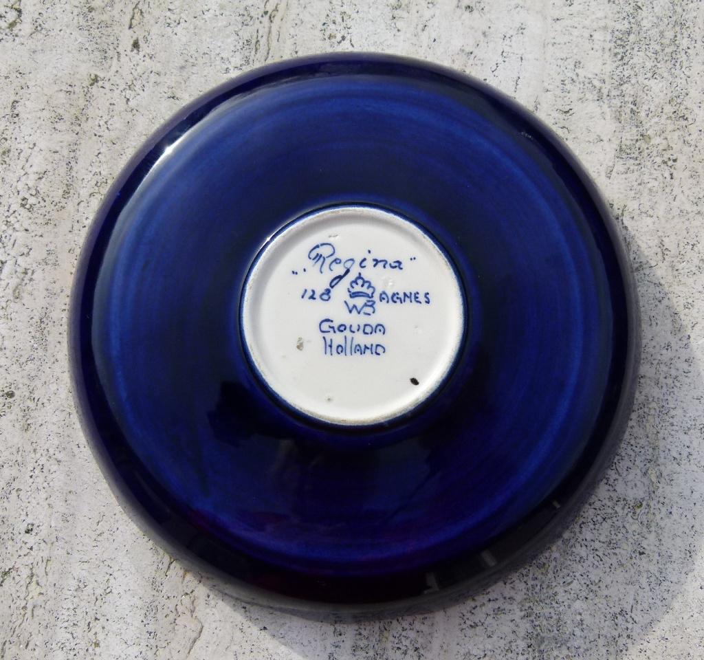 Gouda Regina Agnes 128 WB Holland Serveer Schaal, Ophalen of Verzenden