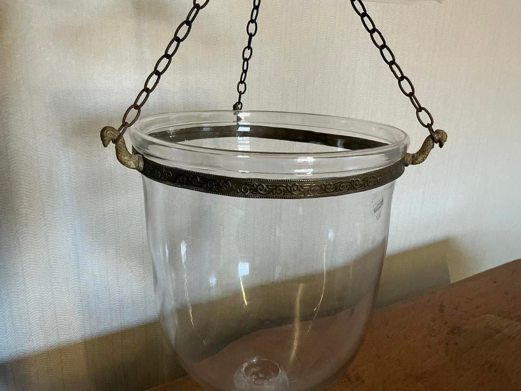 Antieke olielamp, Ophalen of Verzenden