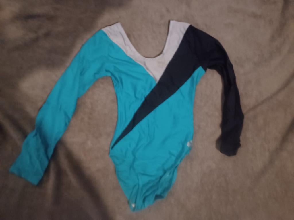 Turnpakje, Sport en Fitness, Turnen, Kindermaat 146 t/m 176, Ophalen of Verzenden, Zo goed als nieuw, Turnpak(je)