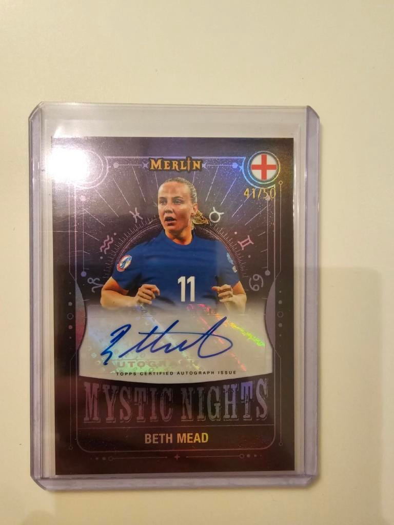 Beth Mead auto /50 merlin, Ophalen of Verzenden, Plaatje