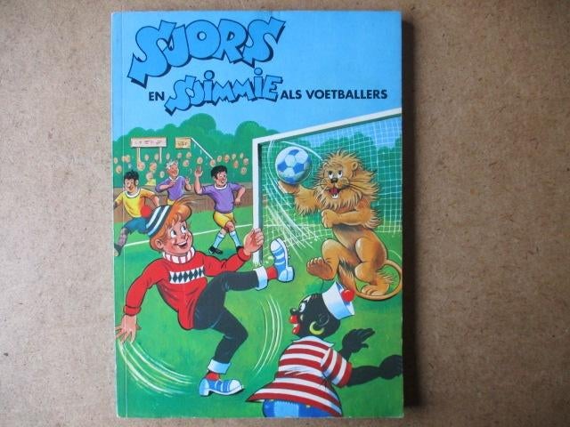 adv8093 sjors en sjimmie als voetballers, Eén stripboek, Ophalen, Gelezen
