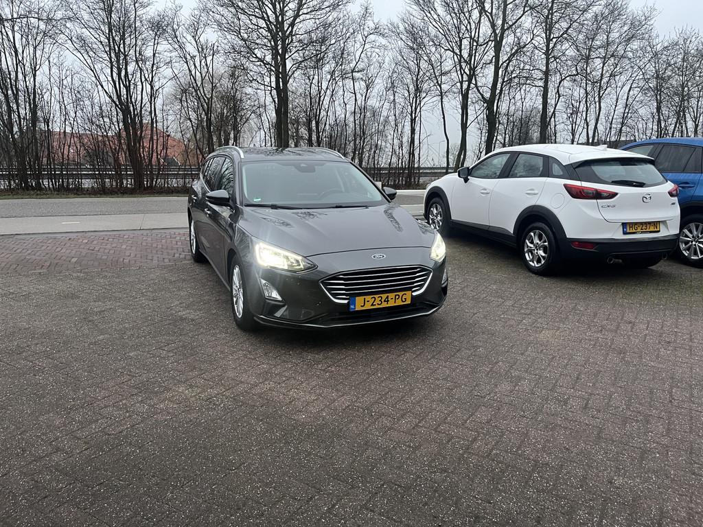 Ford FOCUS Wagon 1.0 EcoBoost Hybrid Titanium X Business TRE, Gebruikt, Lichtsensor, Origineel Nederlands, Hybride Elektrisch/Benzine