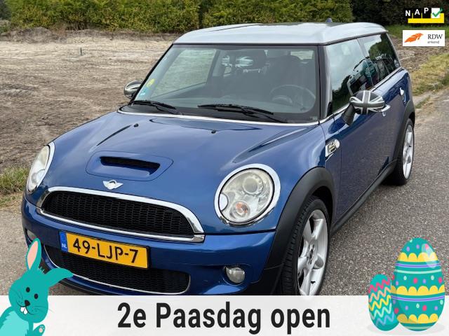 Mini Mini Clubman 1.6 Cooper S ECC Audio/CD Electric pakket, Voorwielaandrijving, Gebruikt, 4 cilinders, Leder en Stof