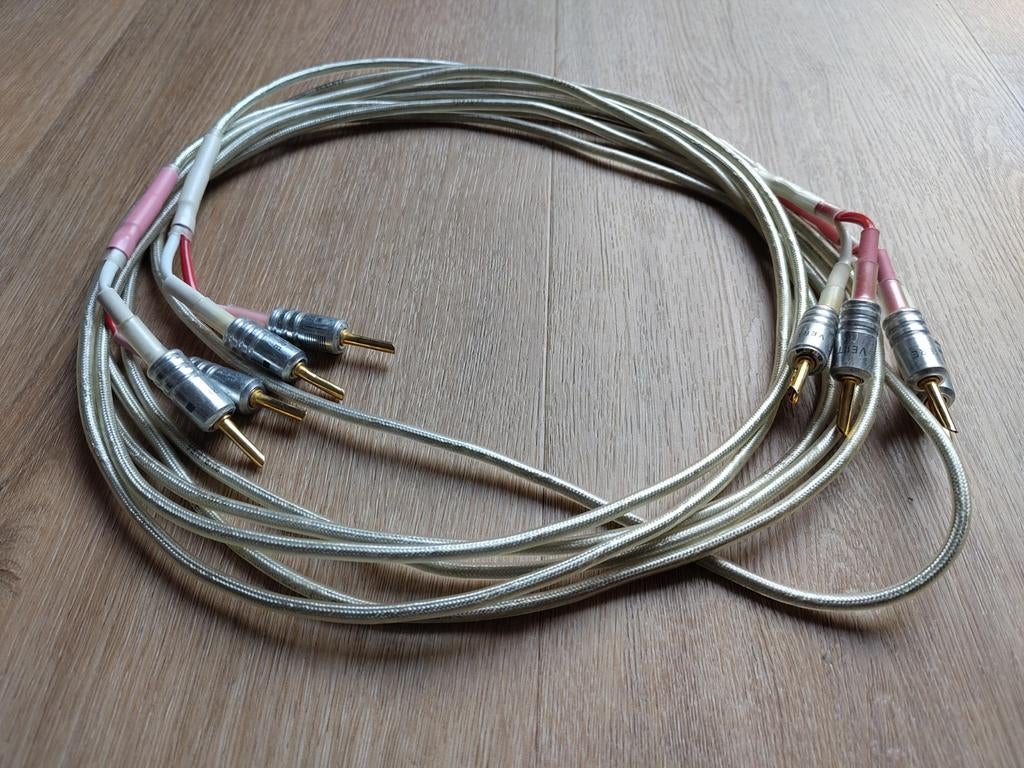 Vertere Pulse-C luidsprekerkabel 2x3m, Ophalen of Verzenden, Gebruikt, 2 tot 5 meter, Luidsprekerkabel