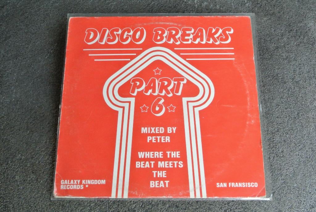 Disco Breaks Part 6 (Peter Slaghuis), Ophalen of Verzenden, Zo goed als nieuw, 12 inch, Disco