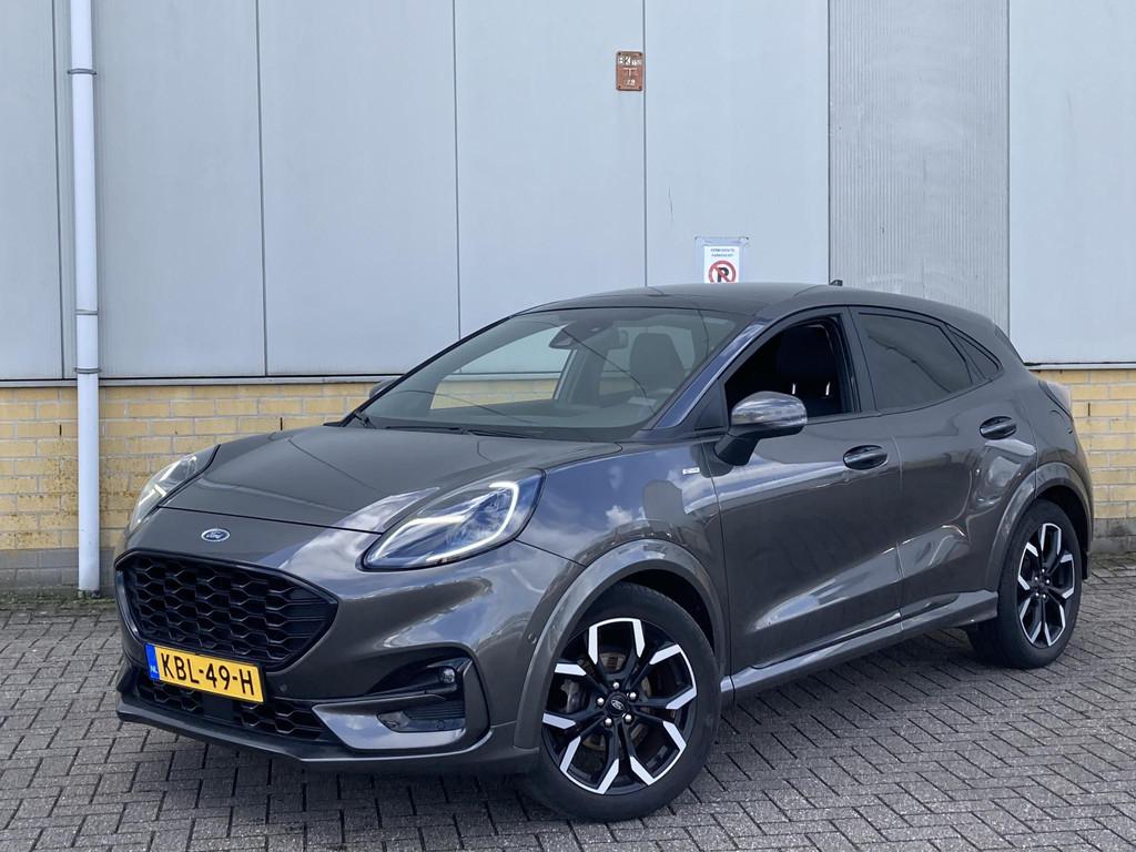 Ford Puma 1.0 EcoBoost Hybrid 125 pk ST-Line X Panoramadak -, Voorwielaandrijving, 125 pk, Adaptive Cruise Control, Leder en Stof