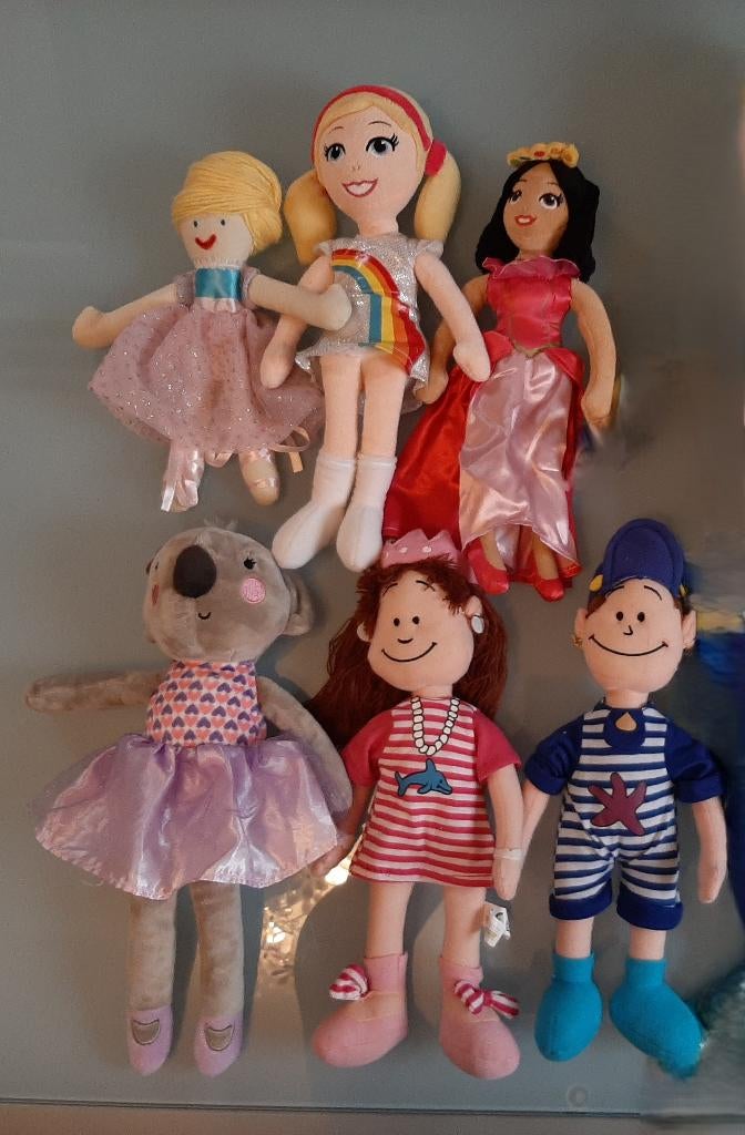 K3, Prinsessia,  Plons & Parel en  Ballerina poppen, Ophalen of Verzenden, Zo goed als nieuw, Overige typen