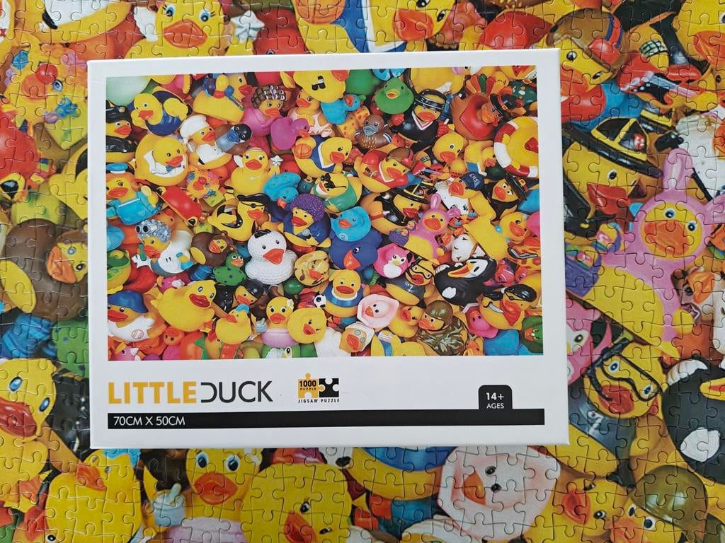 Little Duck puzzel 1000 stukjes, Ophalen of Verzenden, 500 t/m 1500 stukjes, Zo goed als nieuw