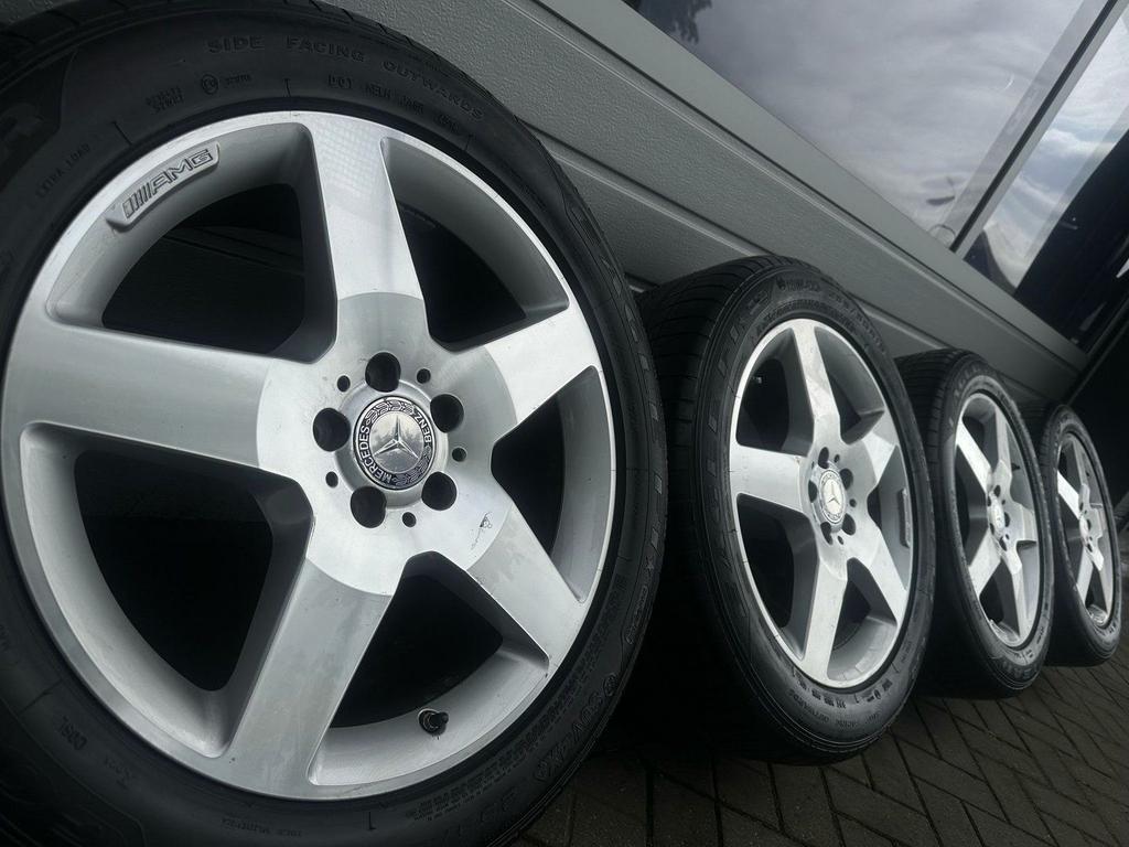 19" Mercedes GLE W166 ML W164 R klasse GL velgen zomerbanden, Auto-onderdelen, Banden en Velgen, 19 inch, Gebruikt, 255 mm, -