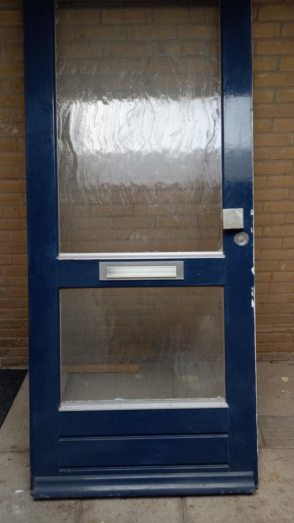 Voordeur, Doe-het-zelf en Verbouw, Deuren en Horren, Ophalen of Verzenden, Gebruikt, Buitendeur, 200 tot 215 cm