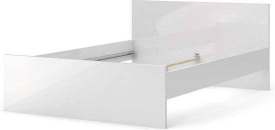 Nieuw ledikant 160x200 hoogglans wit, Wit, Ophalen of Verzenden, 200 cm, 160 cm