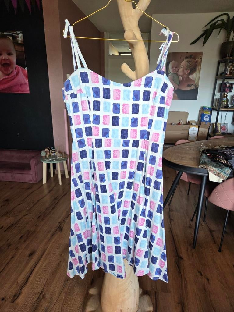 Collectif jurk xl, Kleding | Dames, Blauw, Maat 46/48 (XL) of groter, Ophalen of Verzenden, Zo goed als nieuw