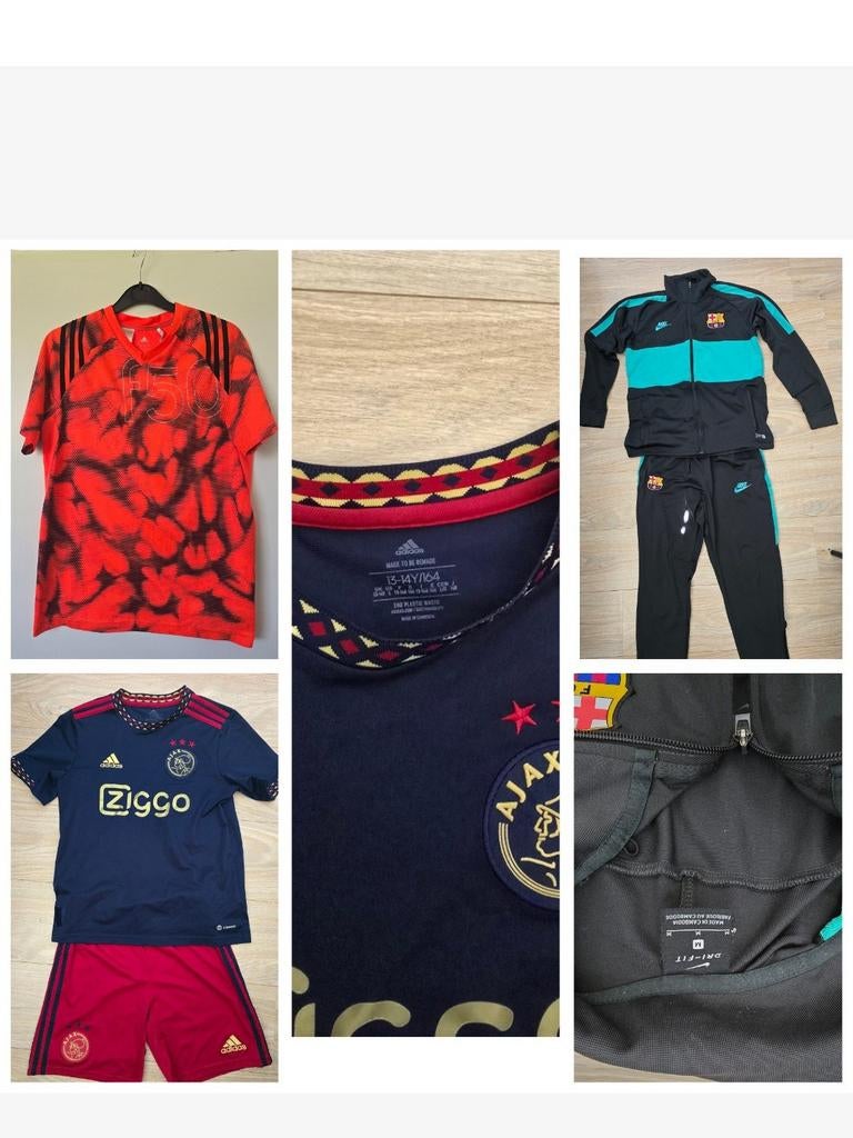 Grote kledingbundel Nike, Adidas, Vingino, Cruyff, Under Arm, Ophalen of Verzenden