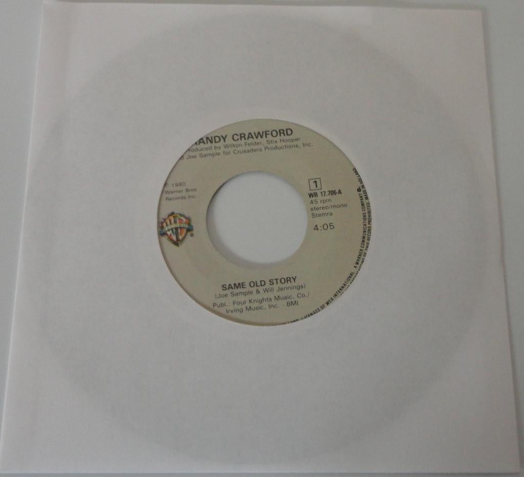 Randy Crawford > Same old story, Gebruikt, 7 inch, Single, Ophalen of Verzenden