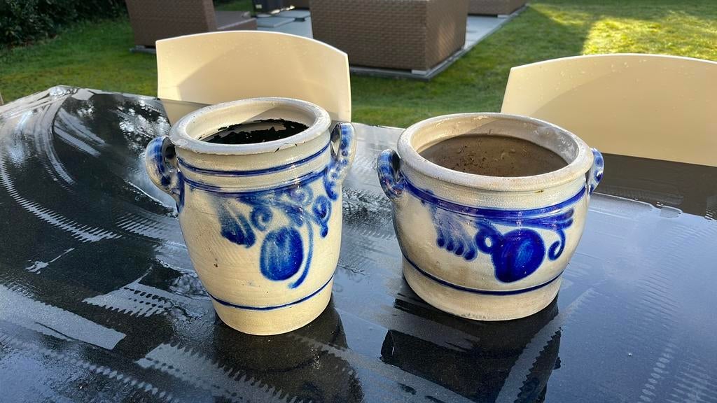 Grote Keulse potten 2, Antiek en Kunst, Antiek | Keramiek en Aardewerk, Ophalen