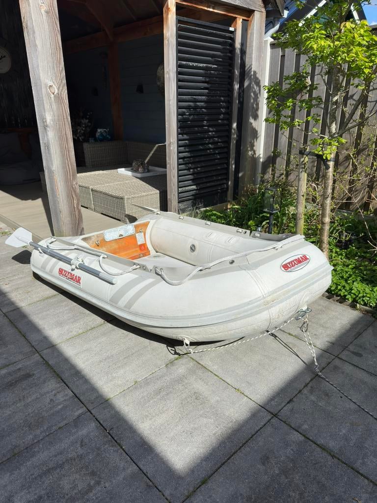 Suzumar Opblaasboot + Yamaha 2.5PK Complete Set pomp en slot, Watersport en Boten, Rubberboten, Zo goed als nieuw, Yamaha, Overige materialen