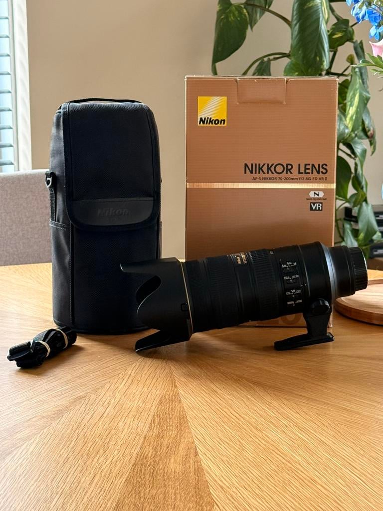 Nikon 70-200 mm f/2.8 ED VR II, Audio, Tv en Foto, Fotografie | Lenzen en Objectieven, Ophalen of Verzenden, Zo goed als nieuw