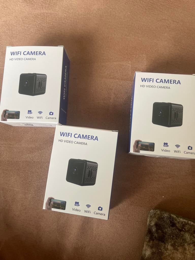 Wifi camera HD video camera 3 x, Ophalen of Verzenden, Nieuw, Binnencamera