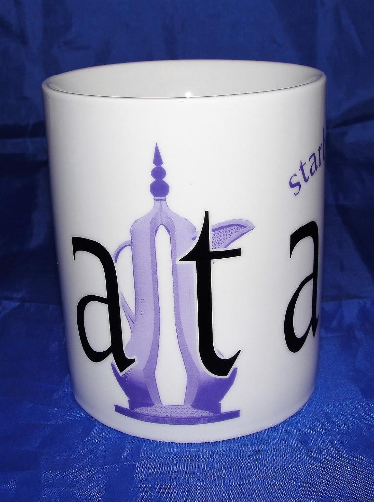 Starbucks Qatar City Mug 2009, 0,5l, Verzamelen, Merken en Reclamevoorwerpen, Zo goed als nieuw, Gebruiksvoorwerp, Ophalen of Verzenden