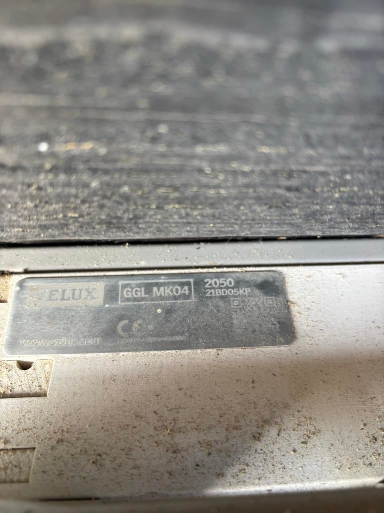 Velux dakraam GGL MK04 2050, Doe-het-zelf en Verbouw, Glas en Ramen, Ophalen, Gebruikt, Minder dan 80 cm, 80 tot 120 cm