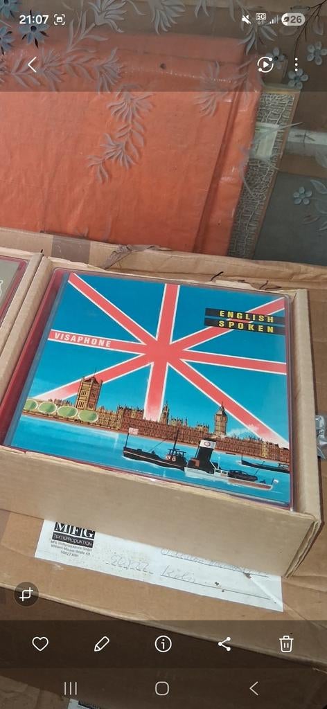 Engelse les cursus vintage, Ophalen of Verzenden, Zo goed als nieuw, Onbekend