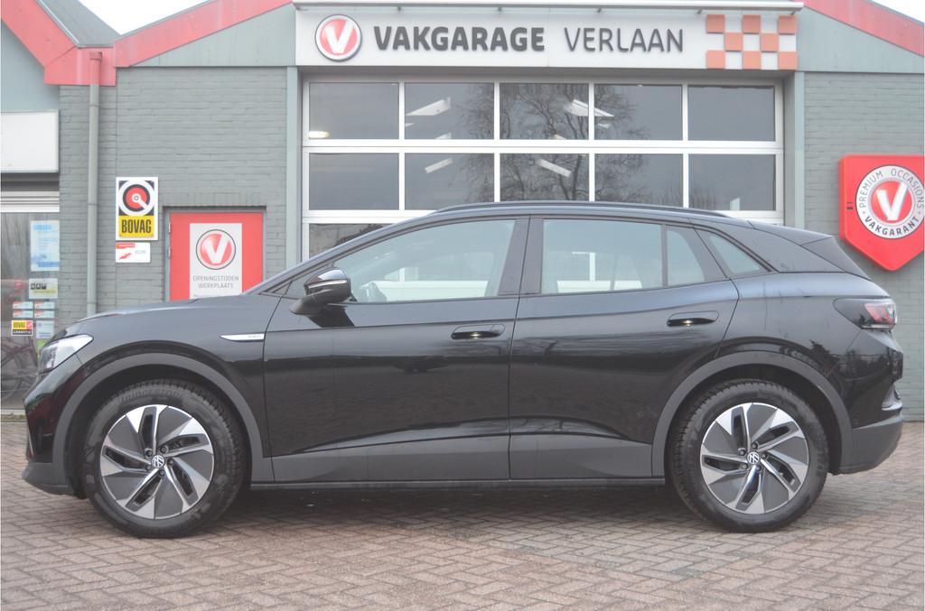 Volkswagen ID.4 Pro 77kWh trekhaak 12 mnd. gar.winterwielen, Auto's, Automaat, 12 maanden, Achterwielaandrijving, Gebruikt