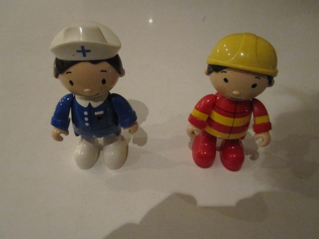 Brandweer en verpleegster buigzame poppetjes ., Ophalen of Verzenden, Zo goed als nieuw, Overige typen