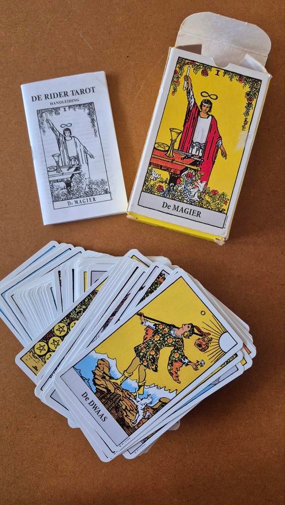 De Tarot kaarten van Rider waite, Ophalen of Verzenden, Gebruikt, Speelkaart(en)