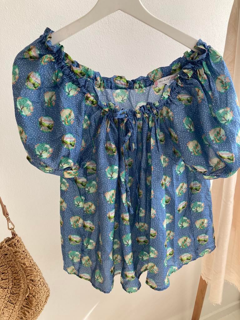 Prachtige Paul & Joe Sister Zijde size 3 38/40 SILK zijden, Ophalen of Verzenden, Zo goed als nieuw, Maat 38/40 (M)