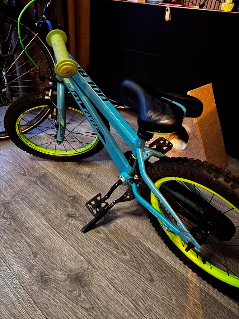Volare fiets 18 inch (nieuwe zijwieltjes aanwezig), Ophalen, Zo goed als nieuw, 16 tot 20 inch, Zijwieltjes
