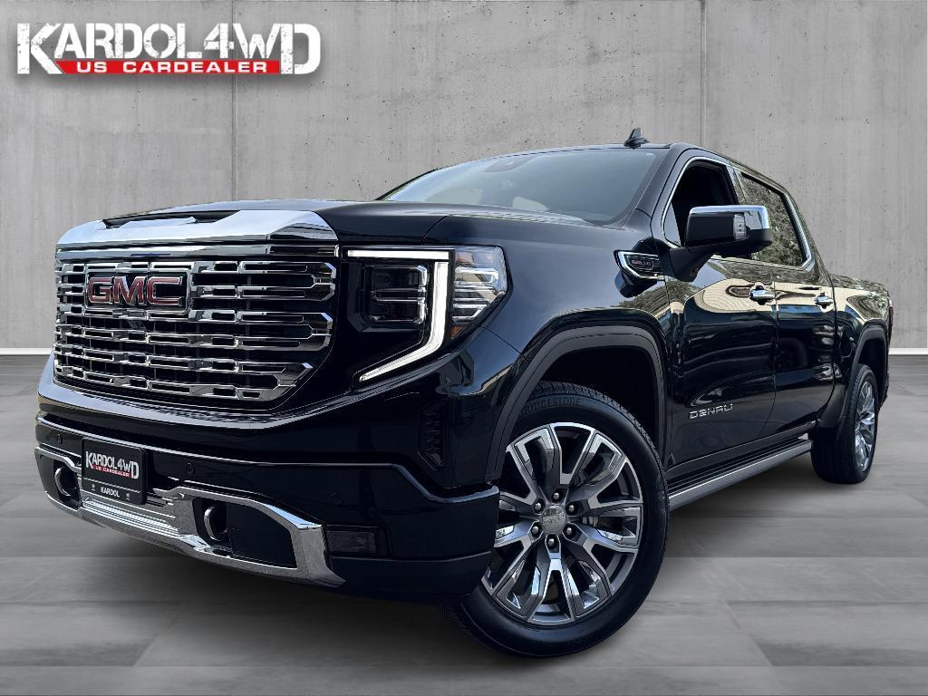 GMC SIERRA 1500 Sierra Denali 1500 6.2L V8 |INCL. LPG| |BPM, Auto's, Bestelauto's, Gebruikt, 426 pk, Zwart, Bedrijf