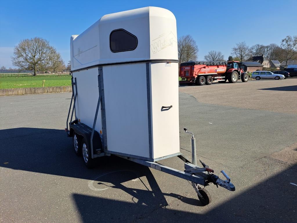 1.5 Paardentrailer Weijer   PAAS KOOP, Ophalen of Verzenden, Gebruikt, Hout, Overige typen