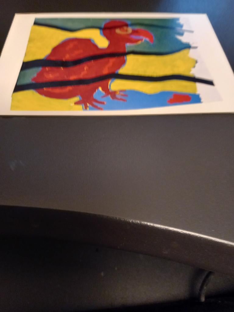 3x Karel Appel Noach  ongelopen, Verzamelen, Verzenden, 1980 tot heden, Ongelopen, Sterren en Beroemdheden