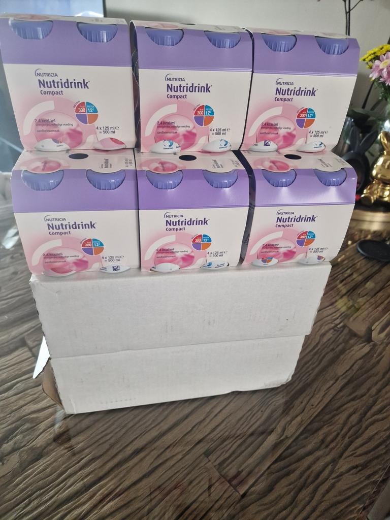 Nutridrink aardbei, Diversen, Ophalen