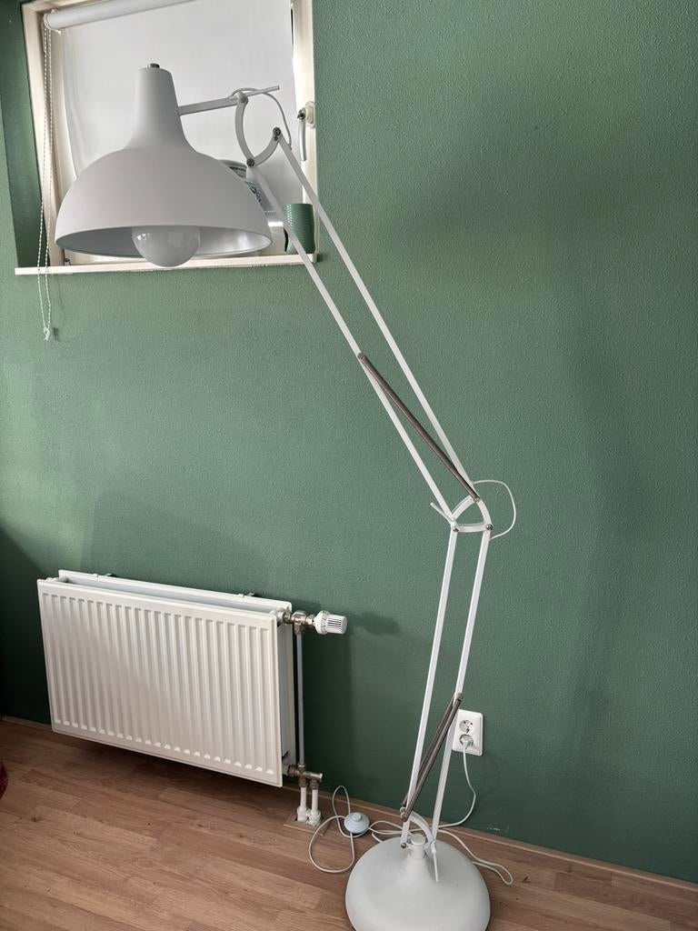Mooie metalen staande lamp, Ophalen, Zo goed als nieuw, 150 tot 200 cm